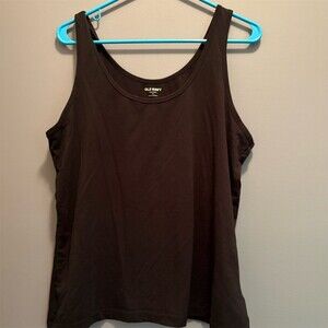 3/$15 Old Navy First-Layer Tank Top Womens XL Black Scoop Neck Sleeveless